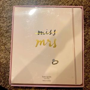 Brand new kate spade bridal planner